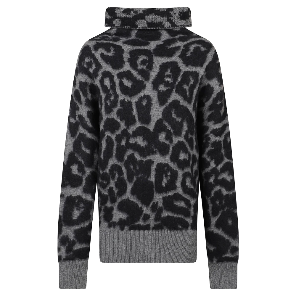 Stella Mccartney Women's Black Turtleneck Jumper - Turtlenecks - L - Knitwear