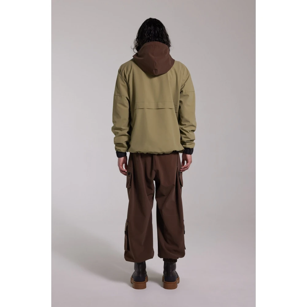 Stutterheim Waterdichte Matte Anorak Jas Green Heren