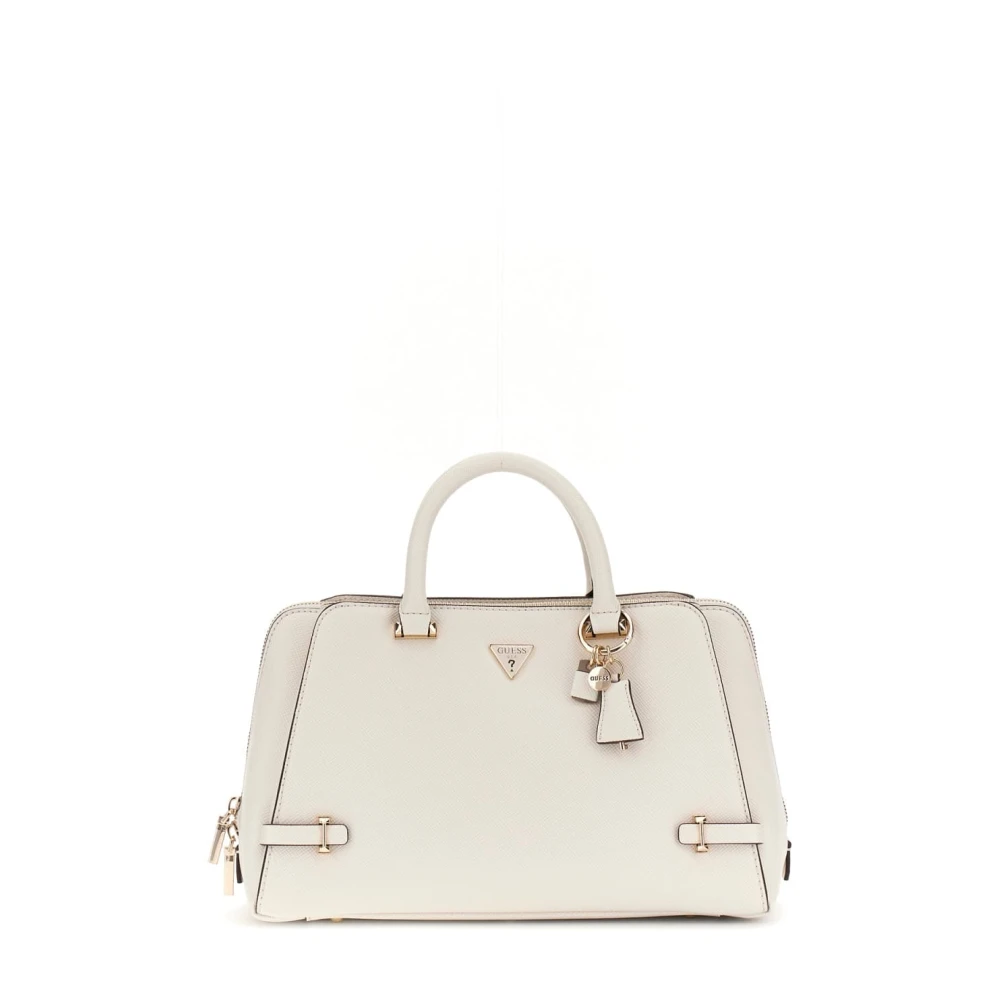 Guess Women's White Small Off Satchel Bag - Handbags - One Size - Bags