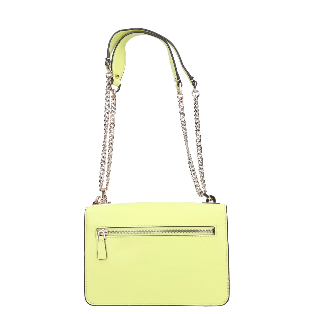 Guess Eliette Chartreuse Schoudertas Yellow Dames