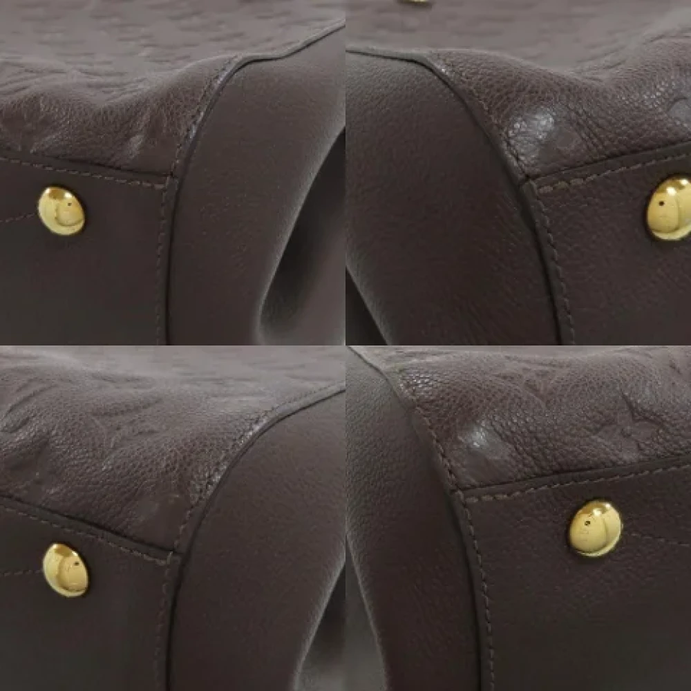 Louis Vuitton Vintage Pre-owned Fabric handbags Brown Dames