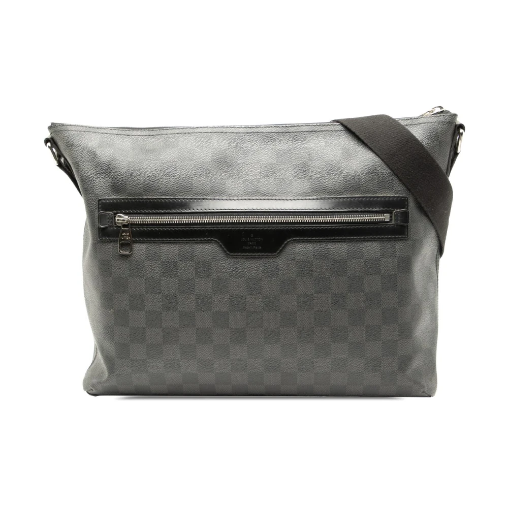 Louis Vuitton Vintage Women's Black Pre-Owned Messenger Bag