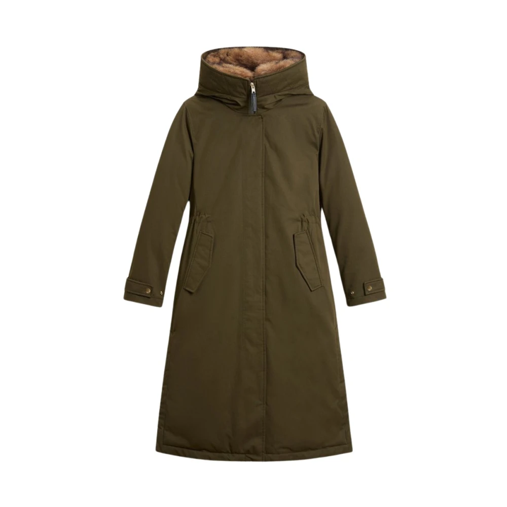 Woolrich Parka - Female - Parkas - Green - S - Coats