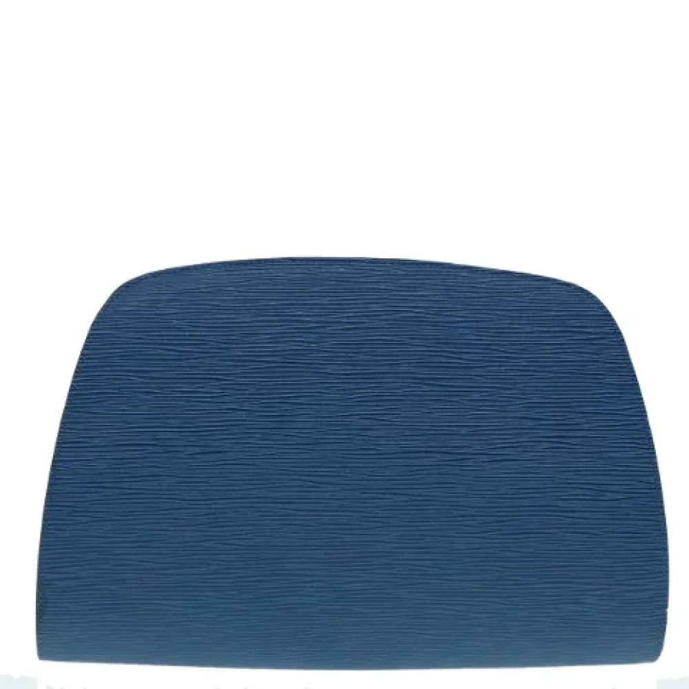 Louis Vuitton Vintage Pre-owned Leather pouches Blue Dames