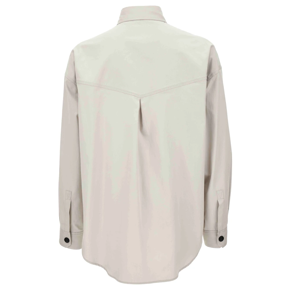Versace Jeans Couture Overhemden Gray Heren