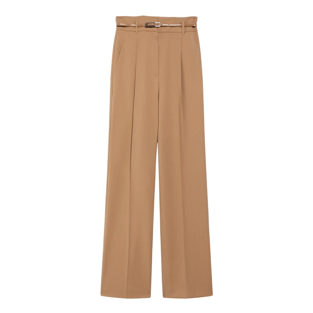 Trousers > Wide Trousers - - Max Mara Studio - Modalova