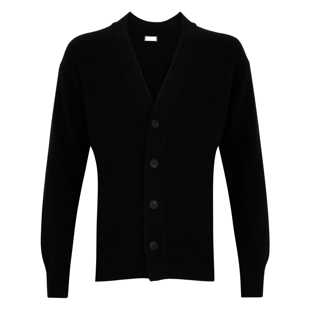 Paolo Fiorillo Capri Zwarte trui met unieke stijl Black Heren
