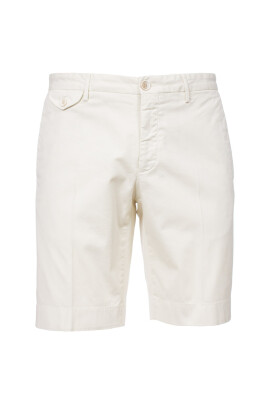slim-fit-bomull-bermuda-shorts