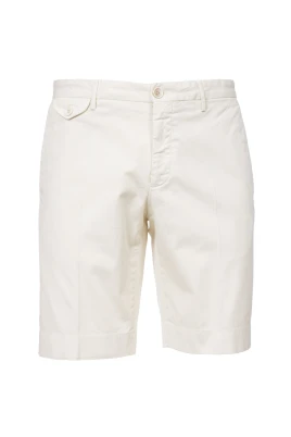 Slim Fit Bomull Bermuda Shorts