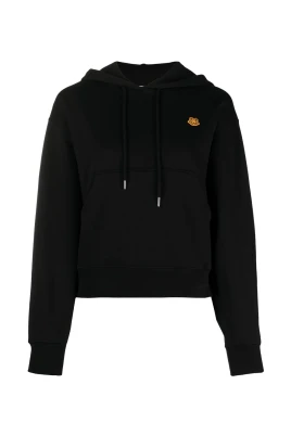 Tiger Crest Logo Boxy Hoodie