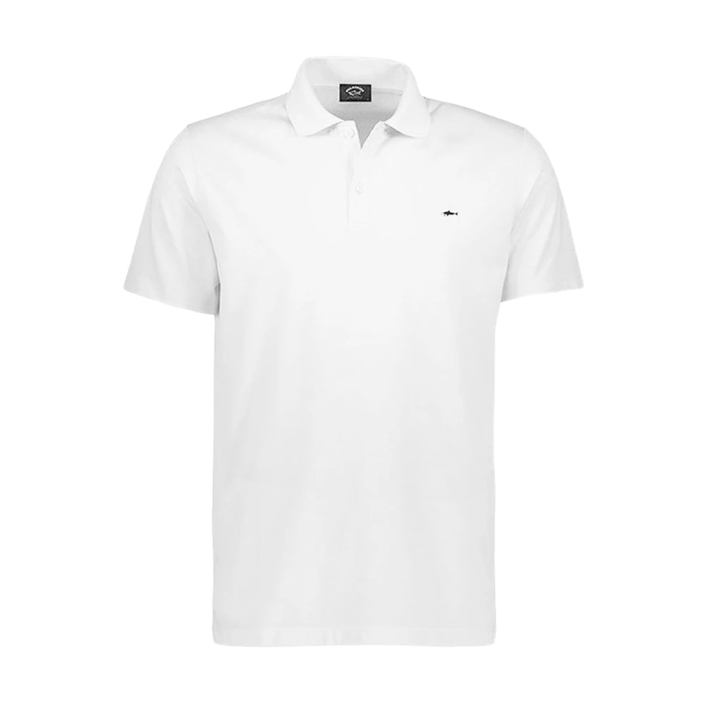 PAUL & SHARK Biologisch Katoenen Polo MC White Heren