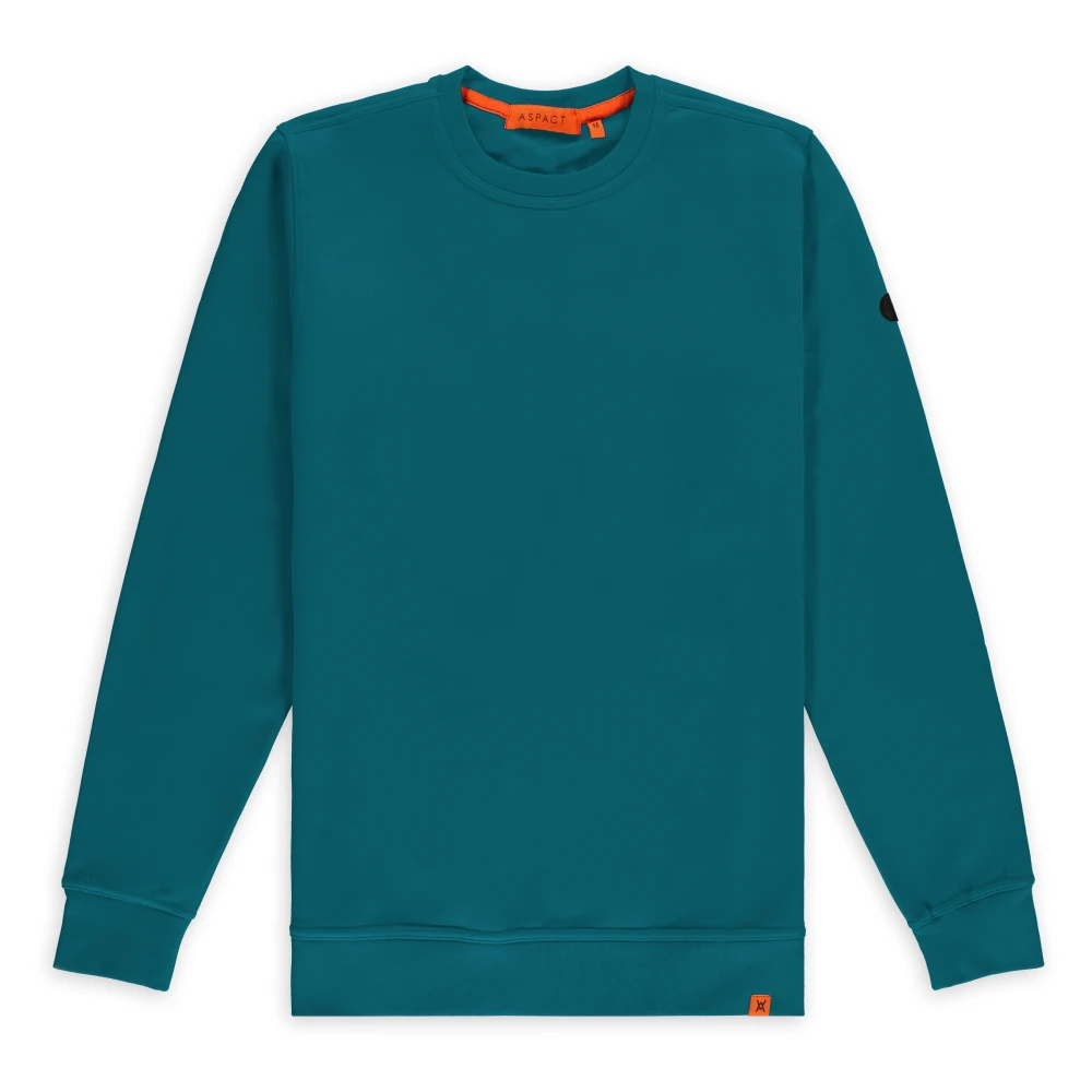 Aspact Goos Crewneck Blue Heren