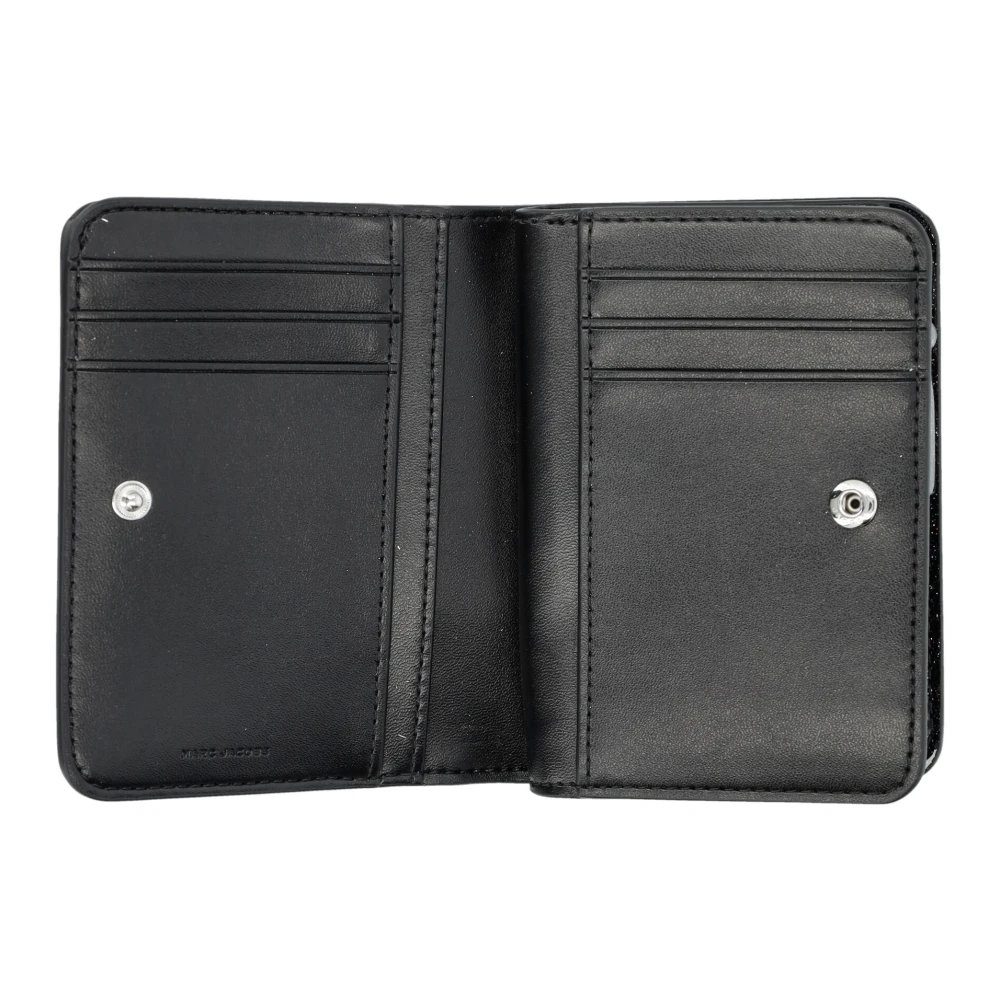Marc Jacobs Mini Compact Portemonnee Black Dames