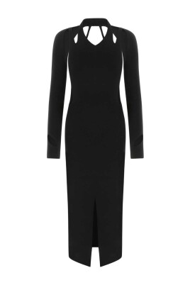 elegant-black-wool-maxi-dress