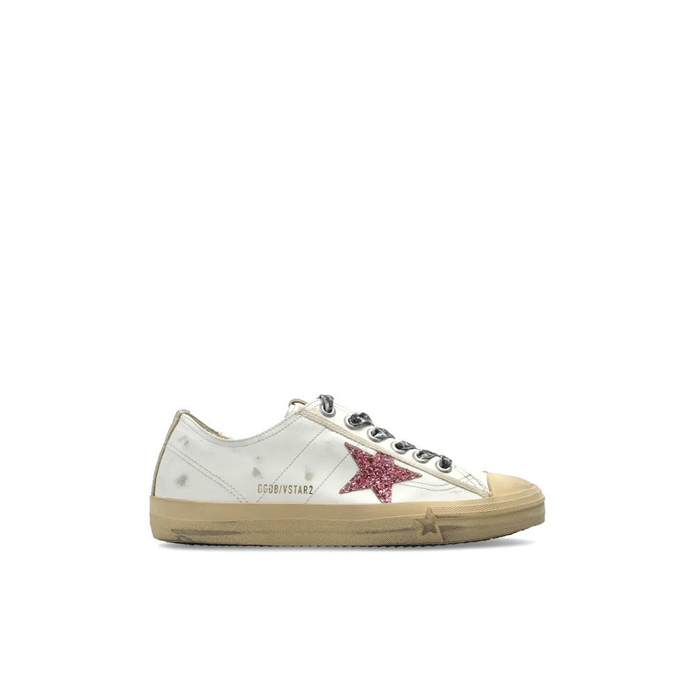 Golden Goose Donna Bianco Scarpe Sportive V-Star 2