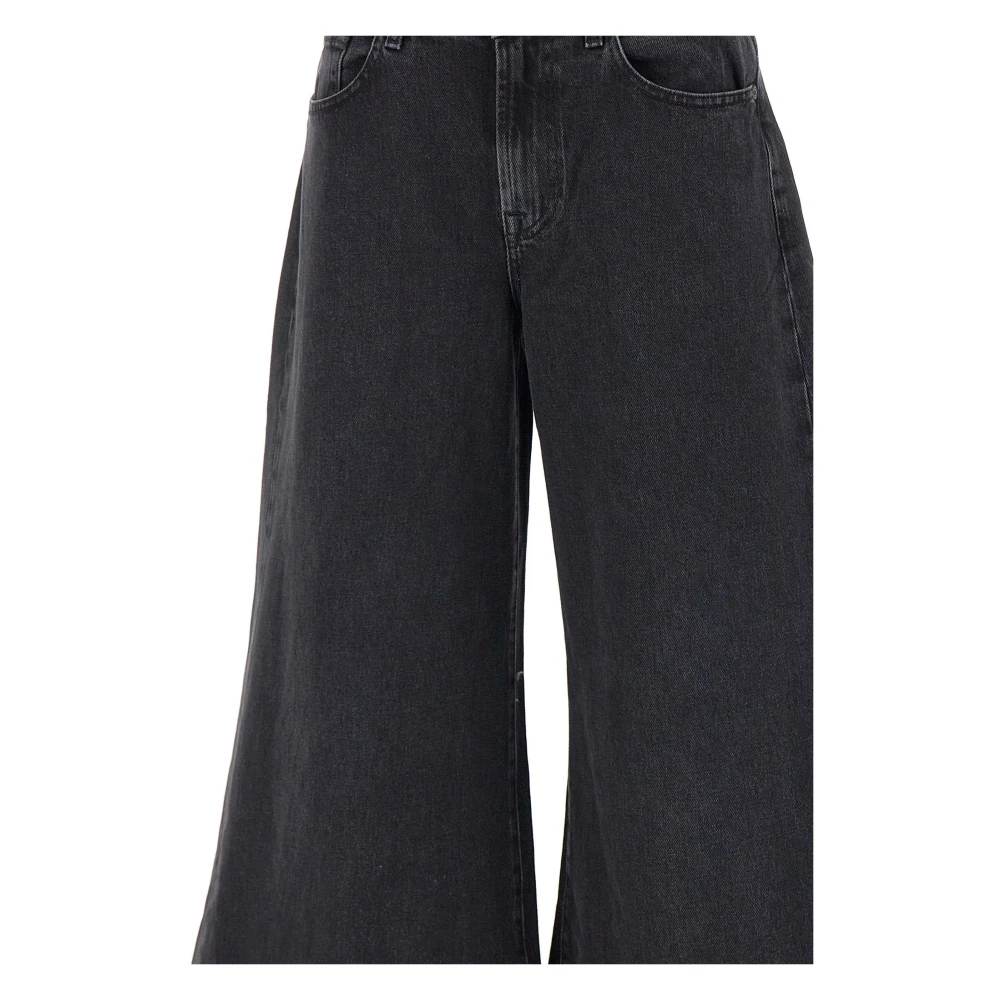 7 For All Mankind Zwarte Jeans Black Dames