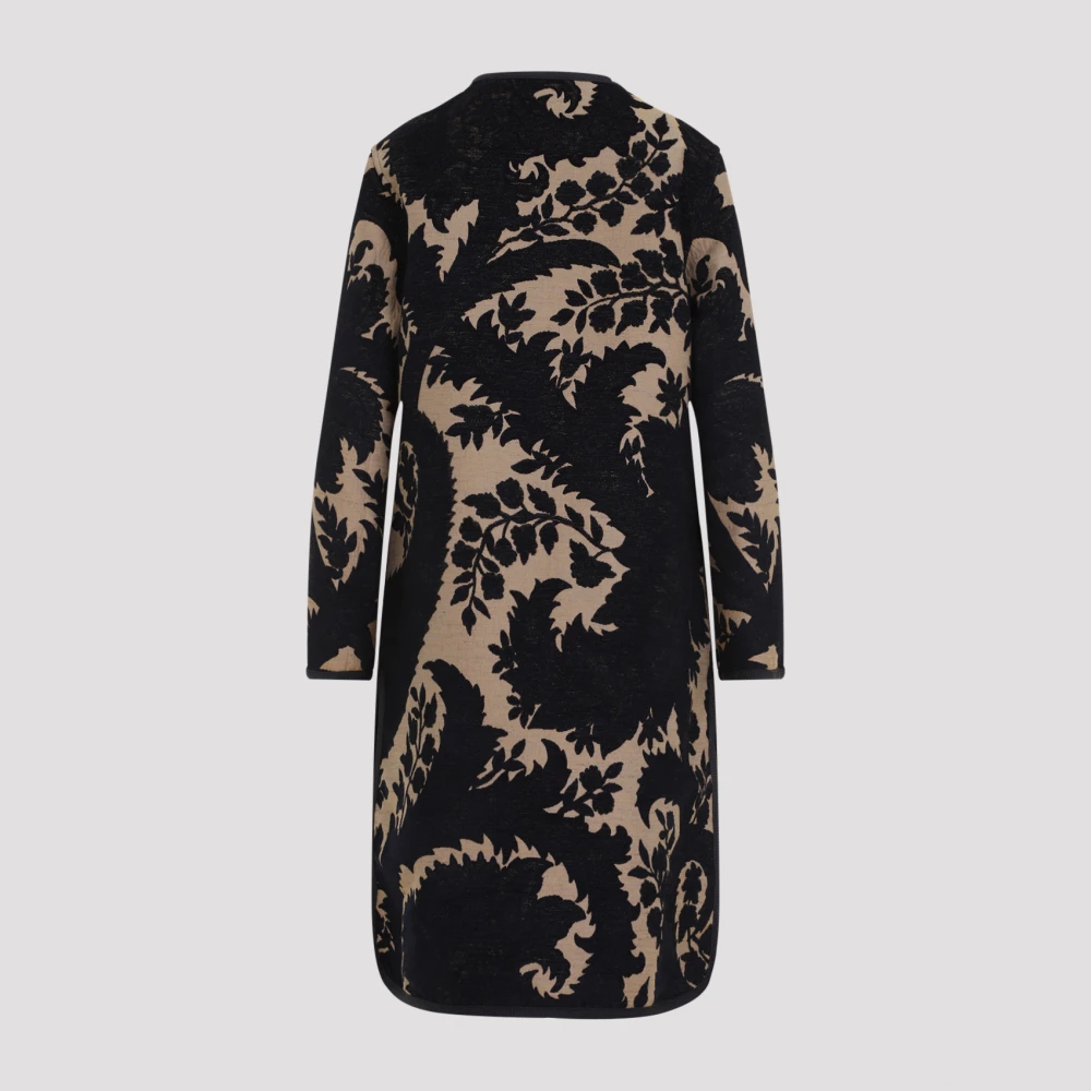 ETRO Zwarte Jassen voor Vrouwen Aw24 Multicolor Dames