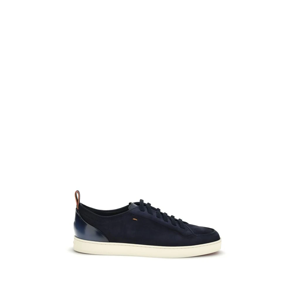 Santoni Men's Blue Montecarlo Sneakers