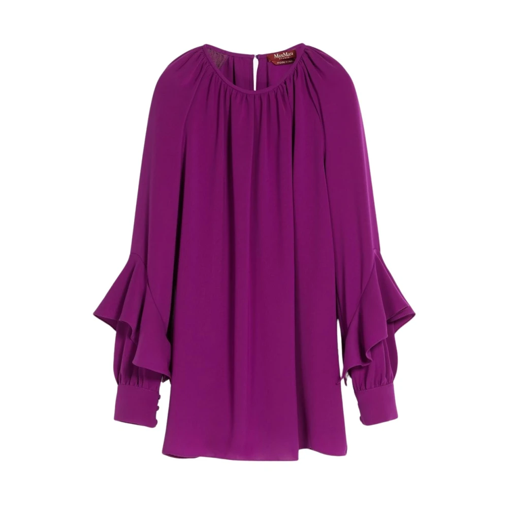 Max Mara Studio Blouses & Shirts Purple Dames