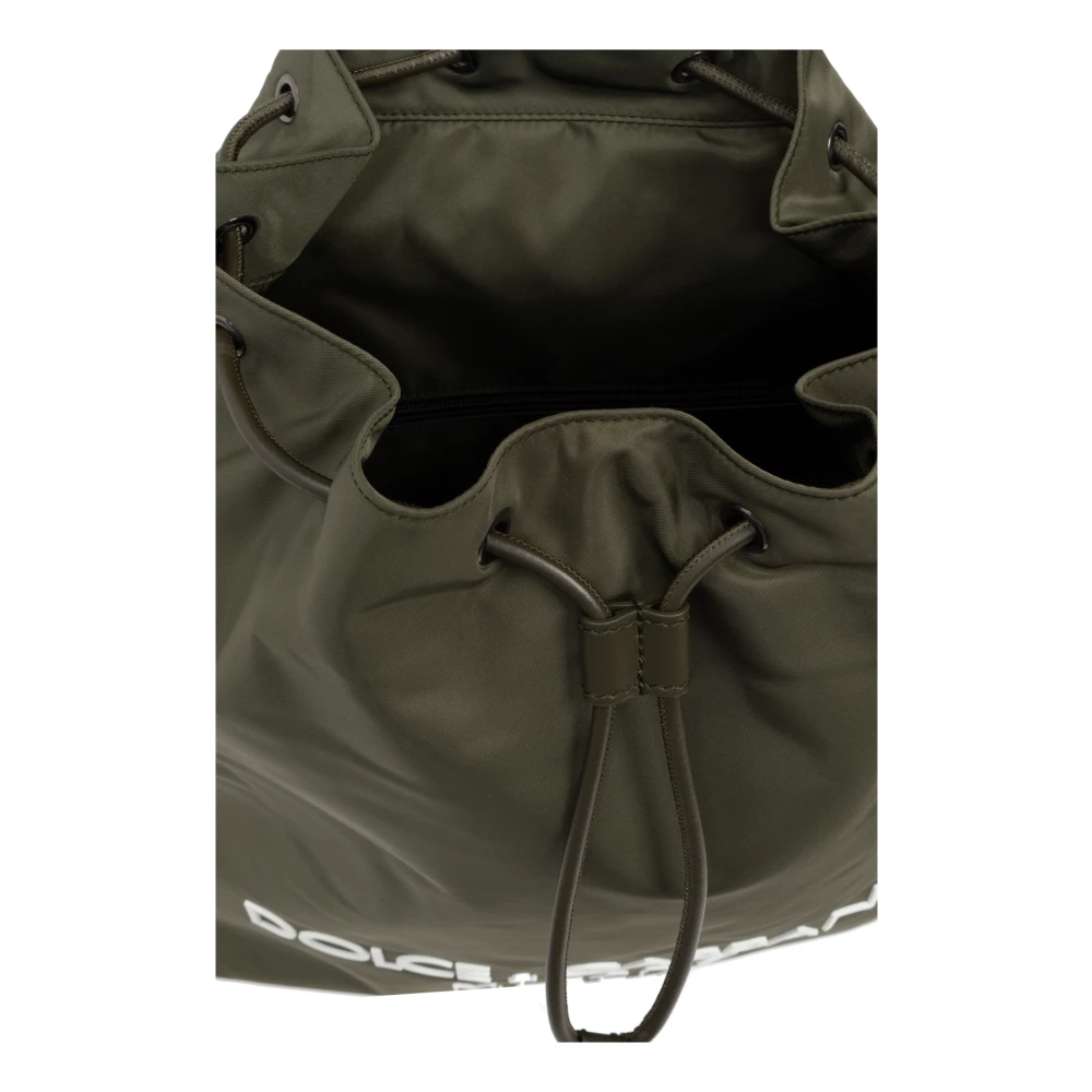 Dolce & Gabbana Rugzak met logo Green Heren