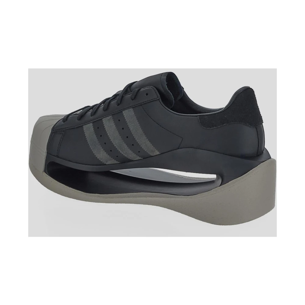 Y-3 Superstar Leren Sneaker Black Heren