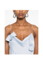 robe-bleue-a-fleurs-drapee
