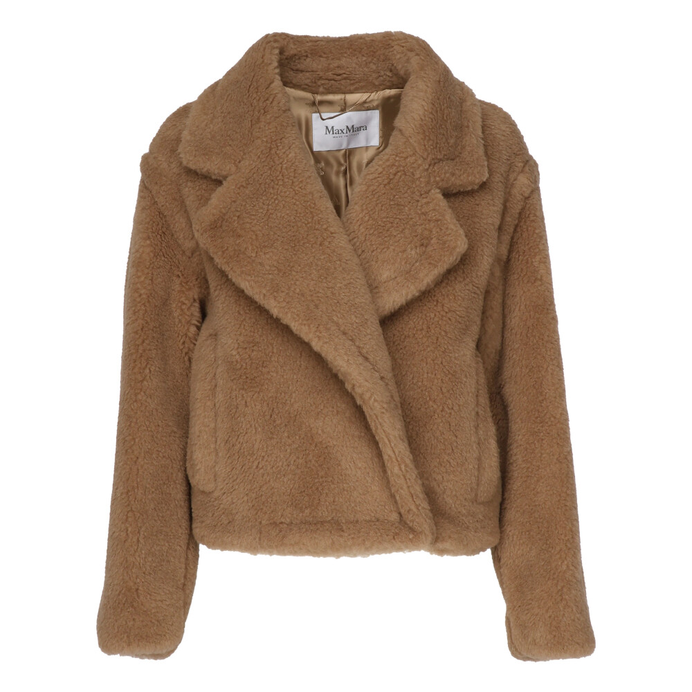 MAXMARA ロンクニットクロフ TIMOR337 011 フィド] ウール カシミヤ オーバーサイズ ニット, camel | 