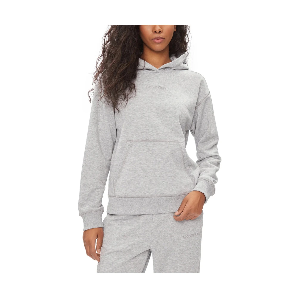 Calvin Klein Sportieve Grijze Trui Gray Dames