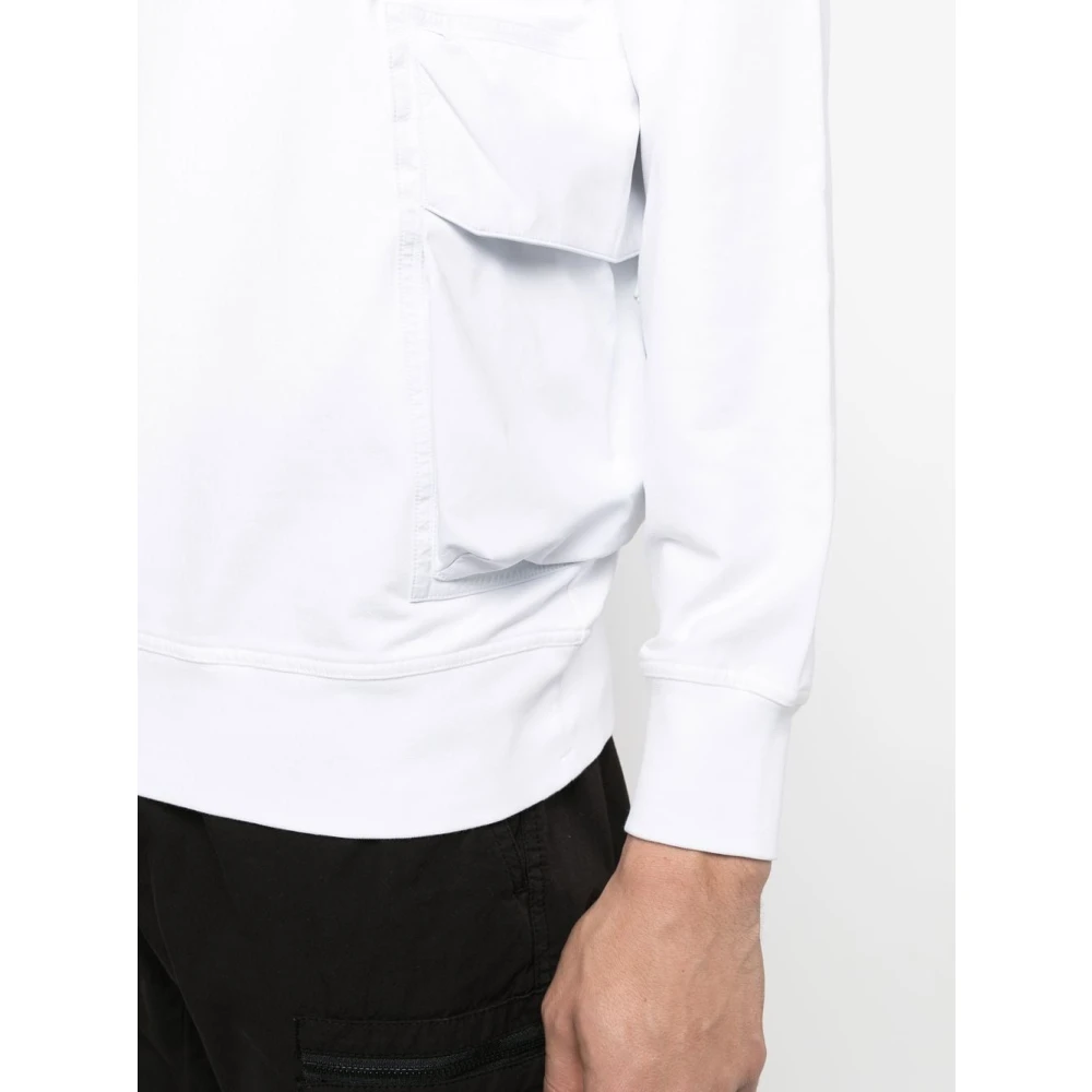 C.P. Company Witte Metropolis Sweaters White Heren
