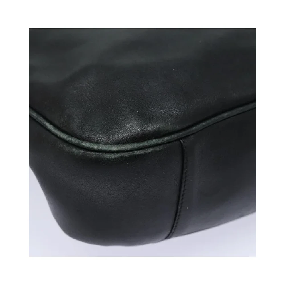 Gucci Vintage Pre-owned Leather gucci-bags Black Dames