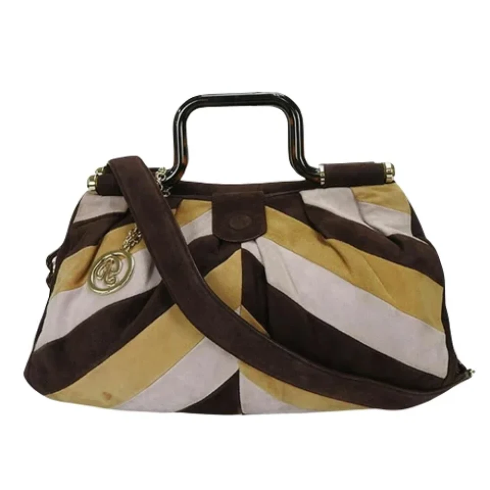 Bally Pre-owned Suede handbags Multicolor Dames