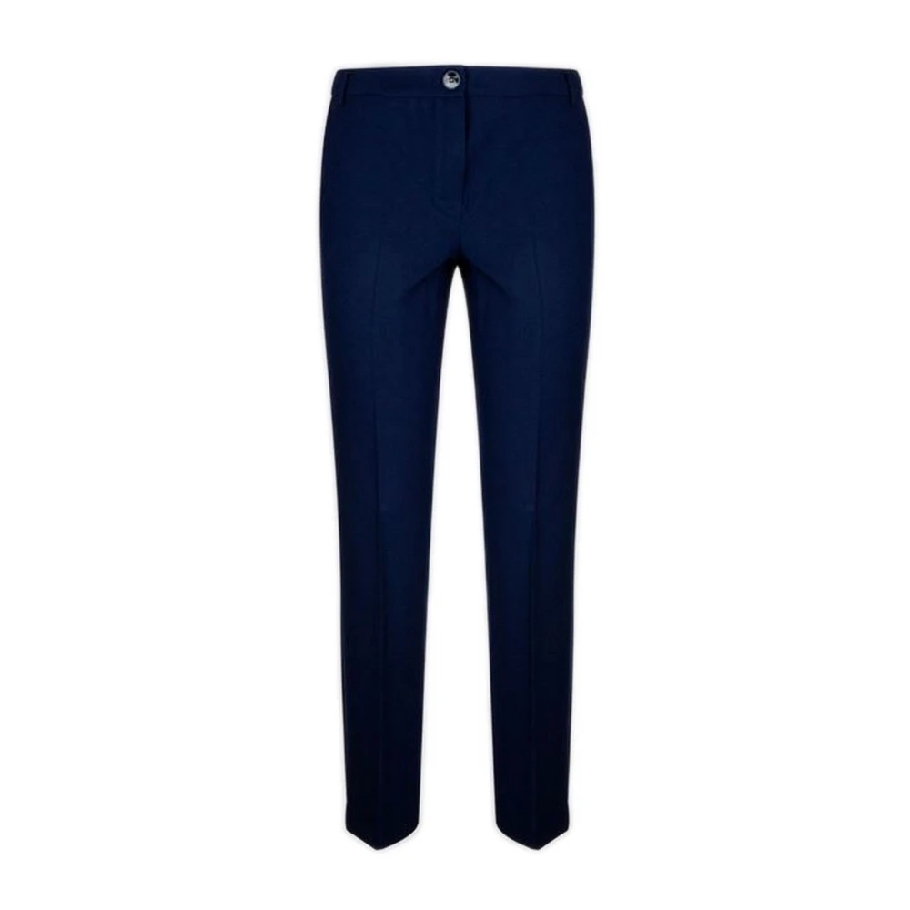 Emme DI Marella Elegant Chinos för Kvinnor Blue, Dam