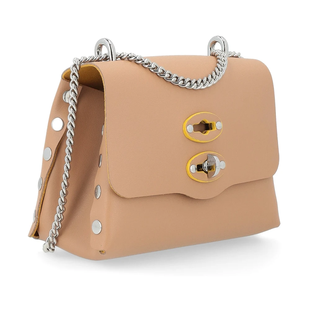 Zanellato Amar Beige Postina Schoudertas Beige Dames