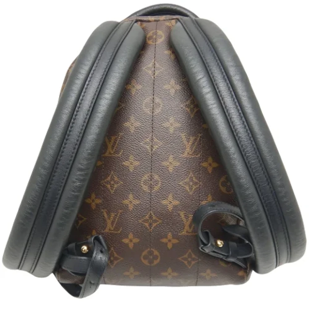 Louis Vuitton Vintage Pre-owned Canvas backpacks Brown Dames