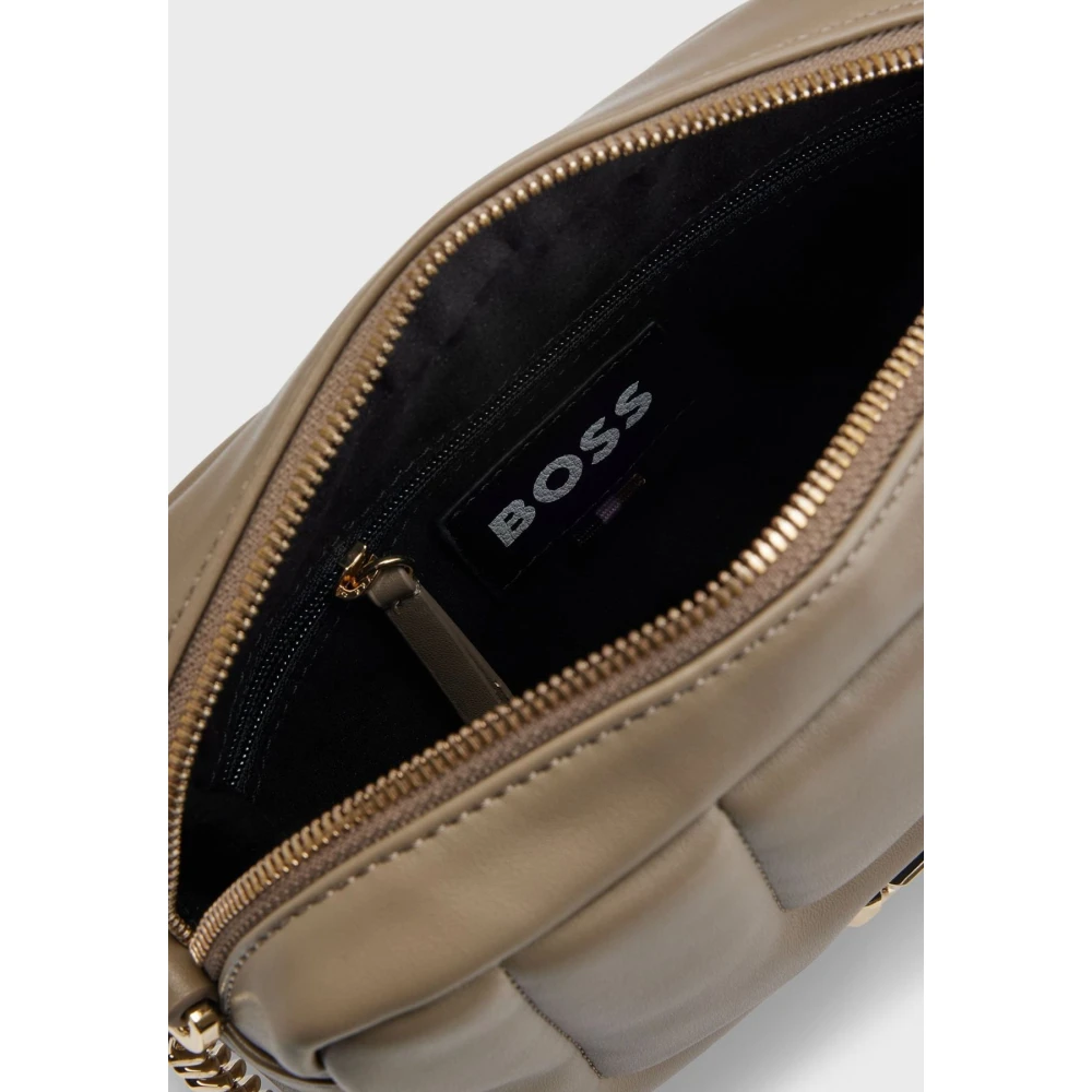 Hugo Boss Iconische Crossbody Tas voor Vrouwen Brown Dames