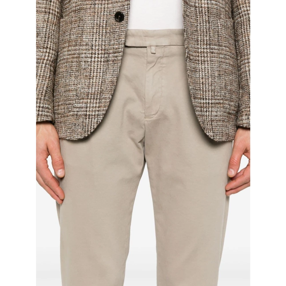 Briglia Klassieke Slim-fit Herenbroek Beige Heren