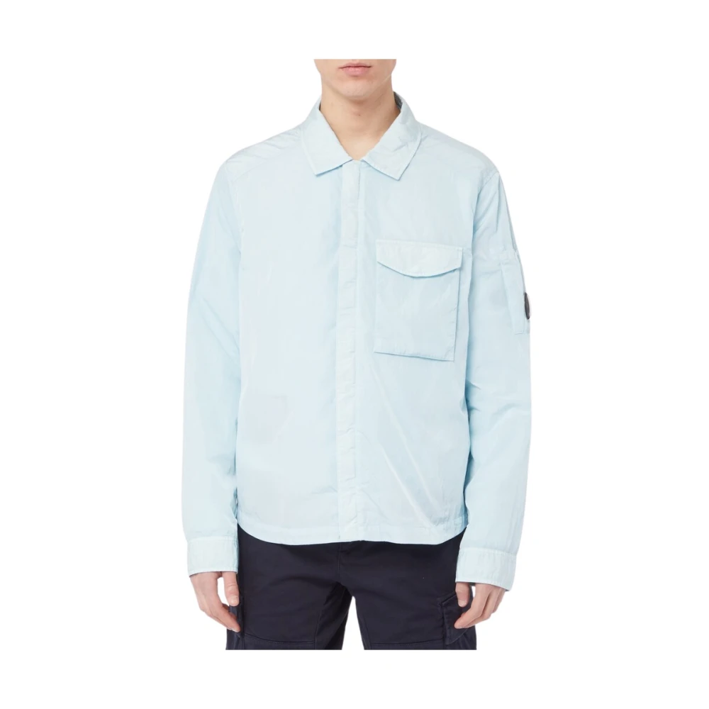 C.P. Company Heldere Blauwe Herenjassen Blue Heren