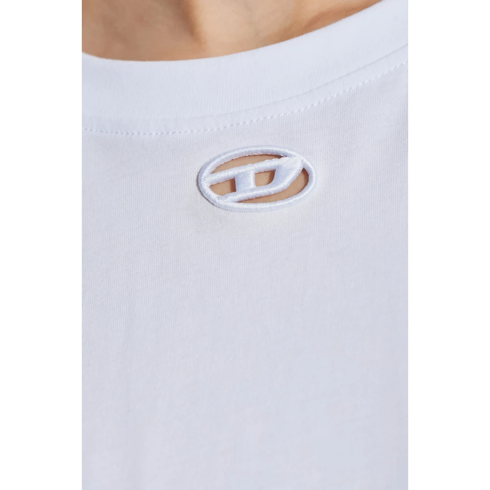 Diesel T-shirt 'T-Marey' White Dames