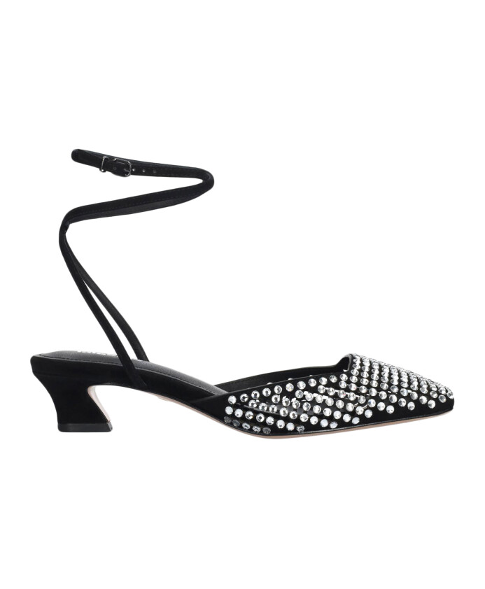 black-leather-glitter-block-sandals