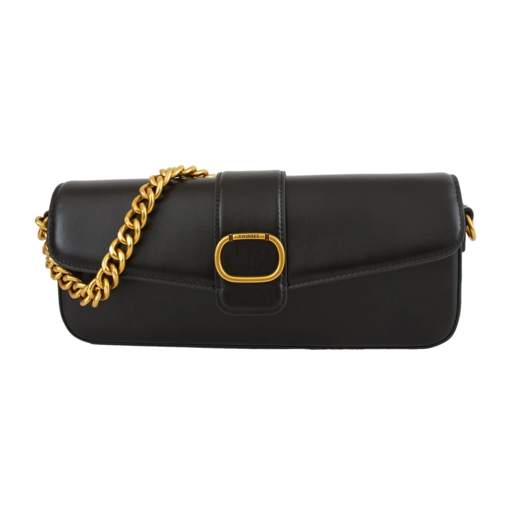 Twinset Women's Black Tracolla - Cross Body Bags - One Size - Bags