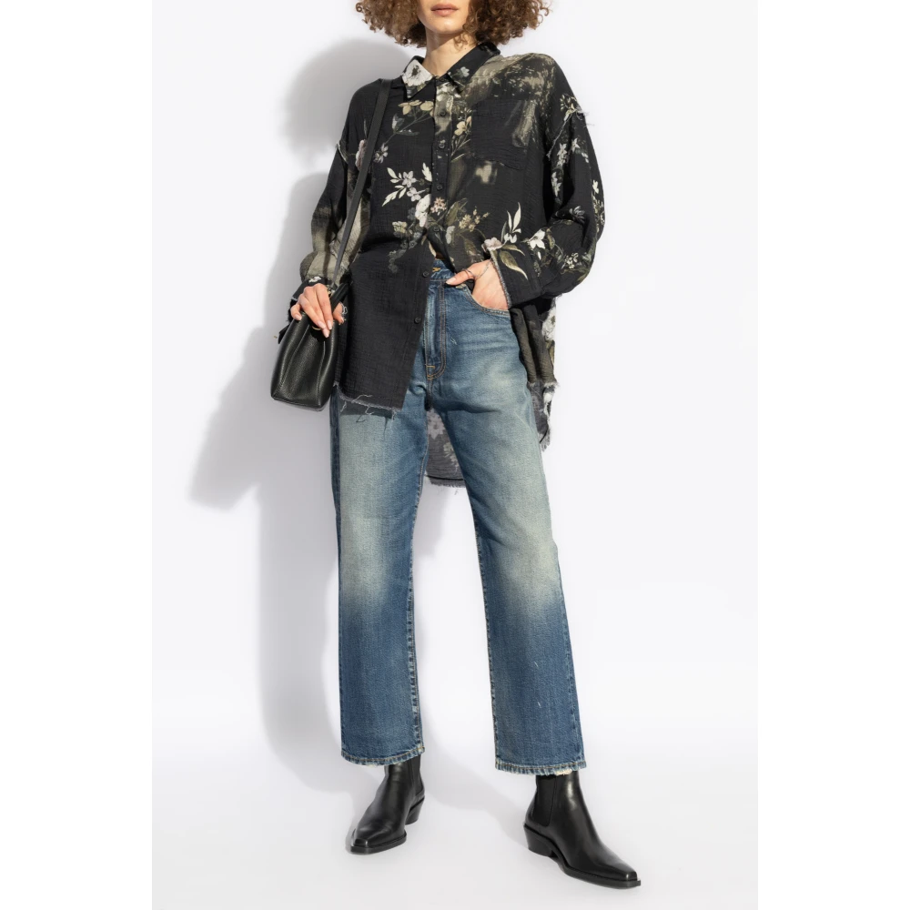 R13 Jeans met een vintage-effect Blue Dames