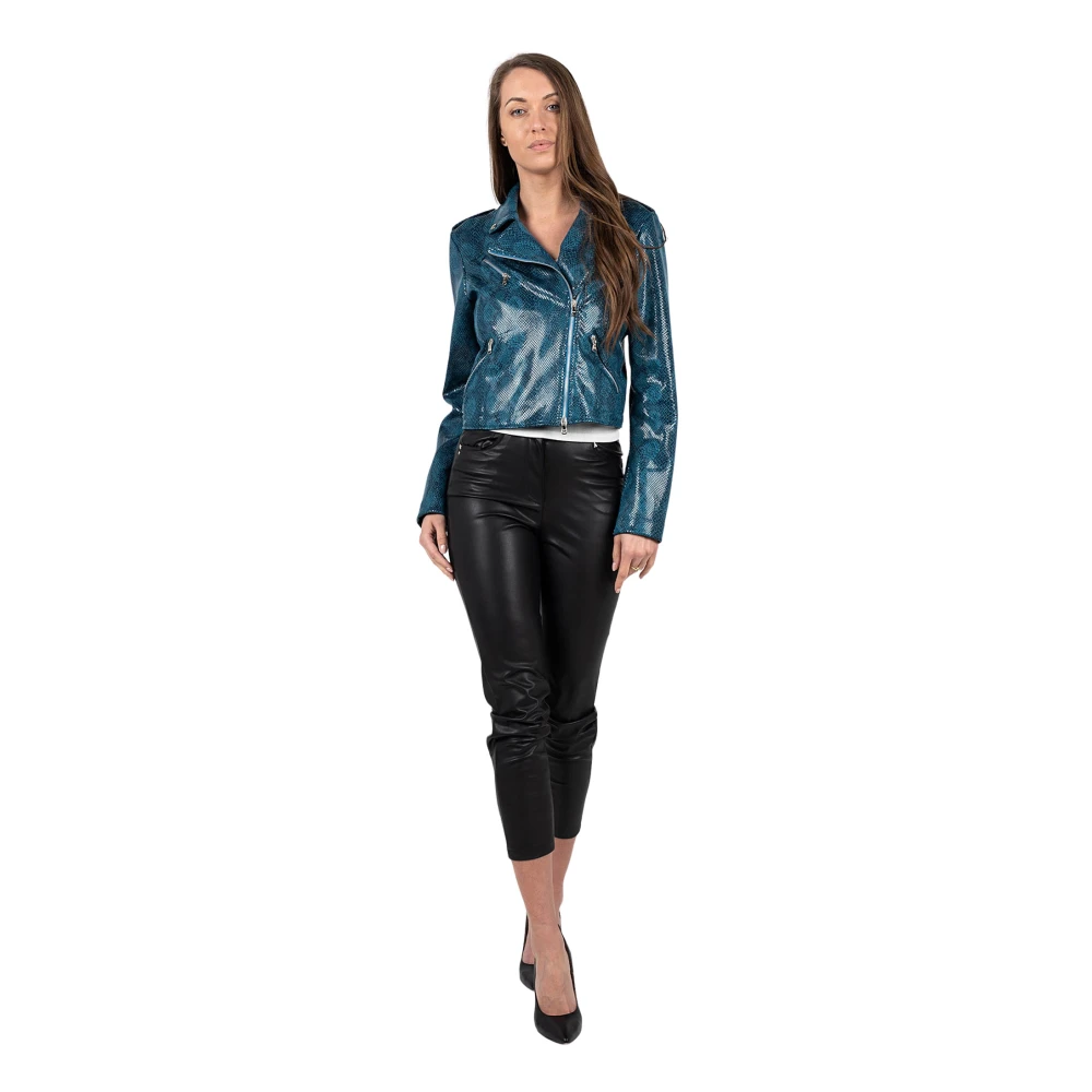 Patrizia Pepe Donna Blu Giacche, M, New,