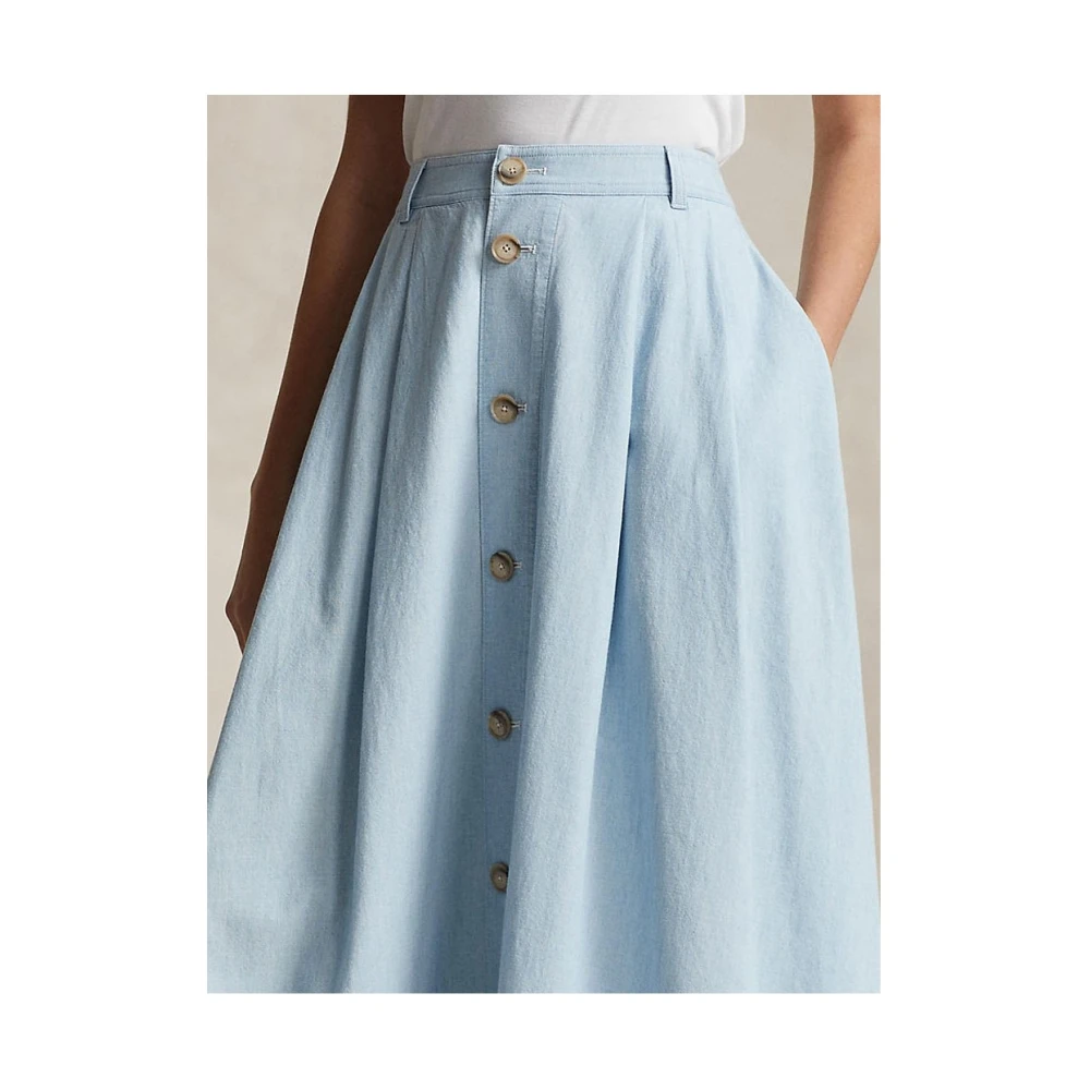 Ralph Lauren Stijlvolle Rok voor Vrouwen Blue Dames