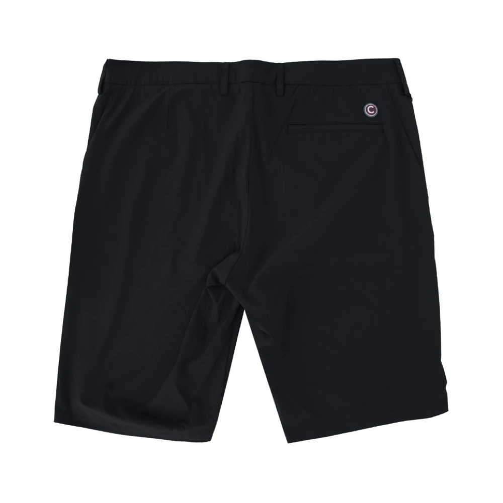 Colmar Heren Shorts met Drukknop Rits Black Heren