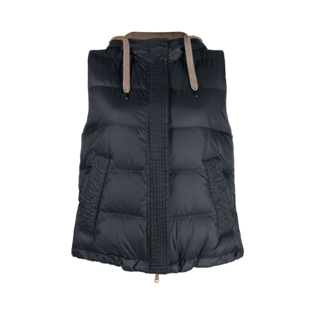 Jackets > Vests - - Brunello Cucinelli - Modalova