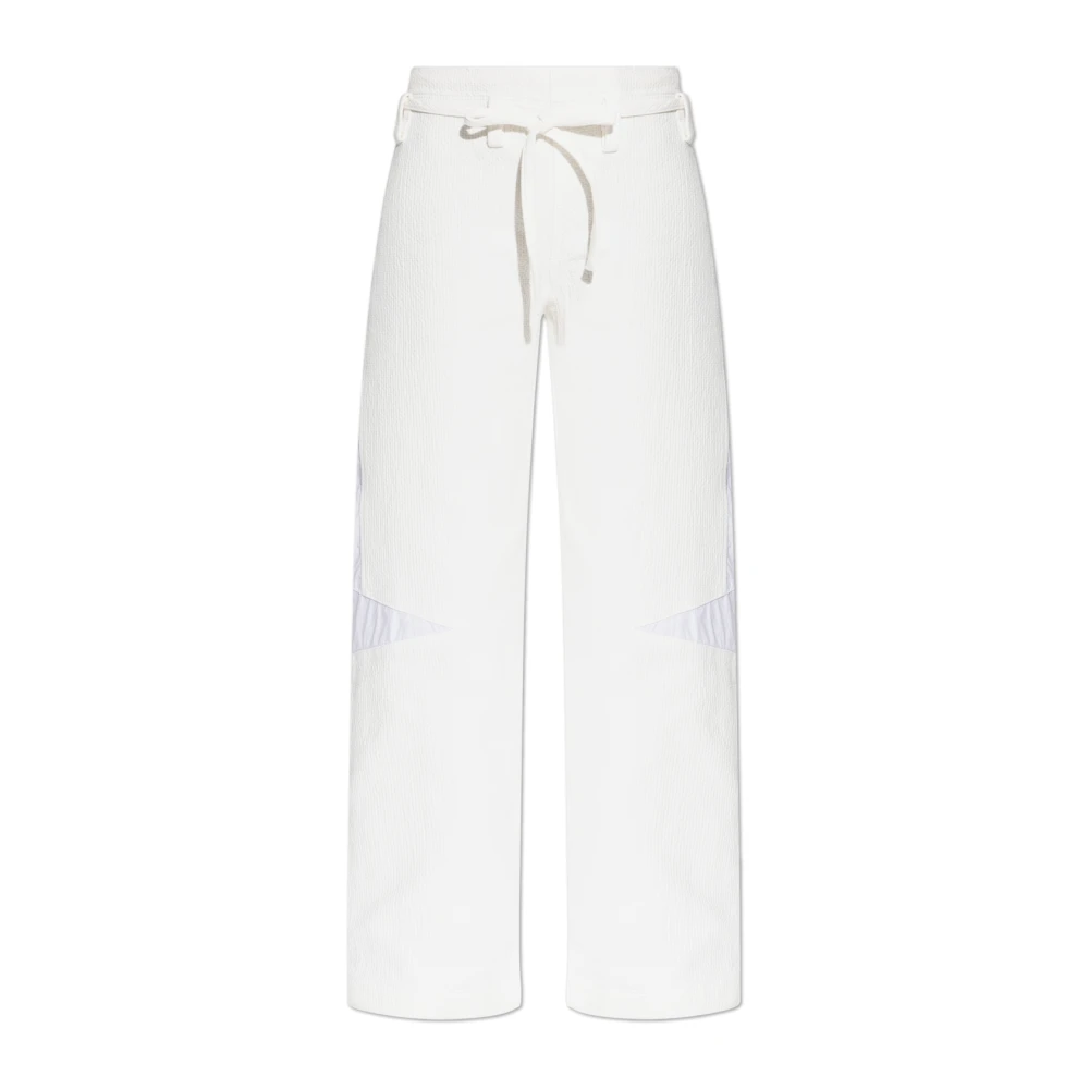 Tory Burch Donna Bianco - Cotton Pant - Trousers - L