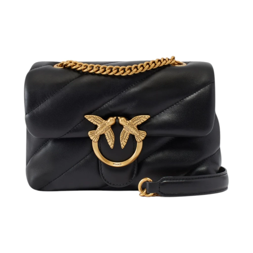 Pinko Mini Love Bag Puff Femme Sacs Noir  