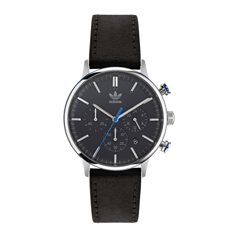 Adidas horloge online zwart