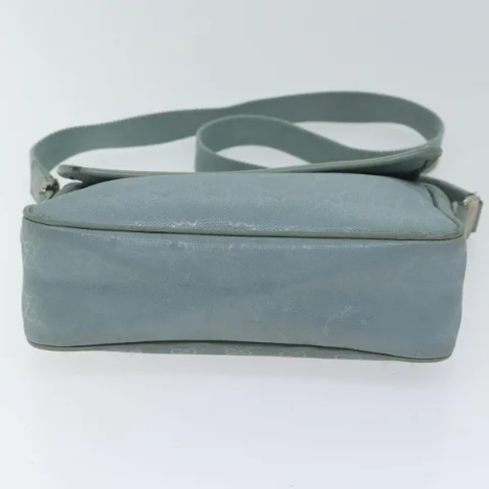 Gucci Vintage Pre-owned Canvas gucci-bags Blue Dames