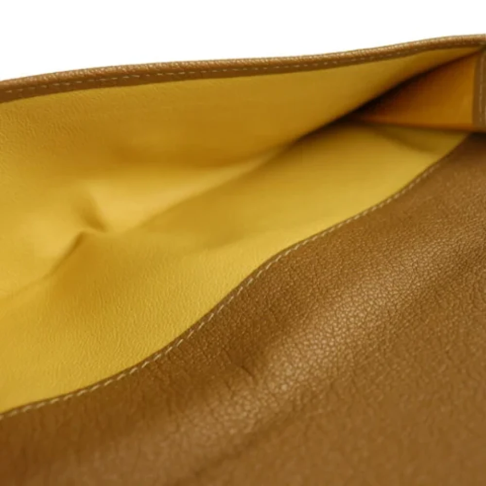 Bvlgari Vintage Pre-owned Leather wallets Brown Dames